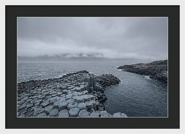 Basalt Formations By The Sea