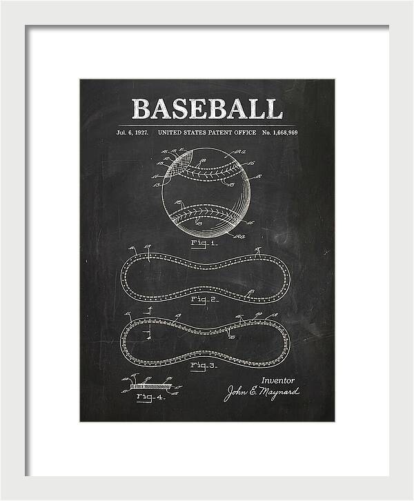 Baseball Chalkboard Patent Us1668969a