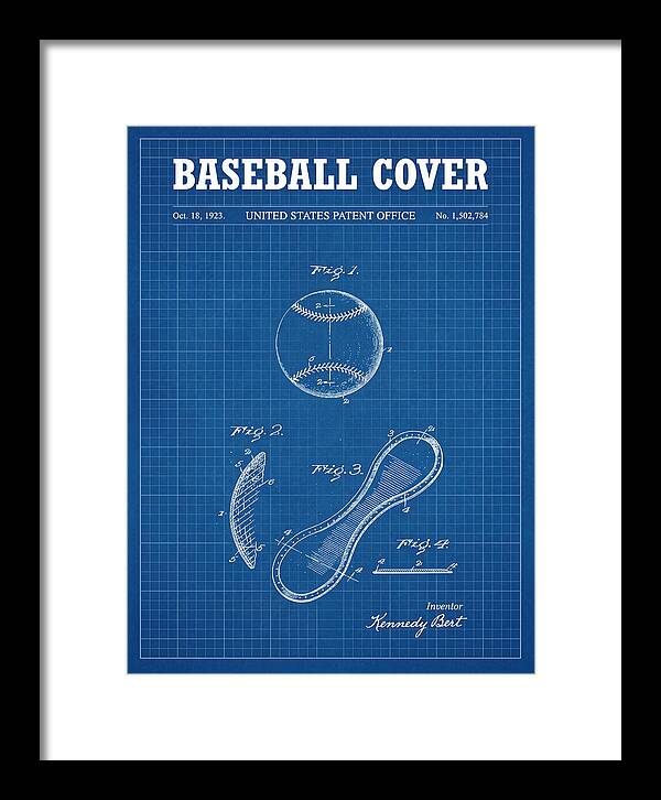 Baseball Cover Blueprint Patent Us1502784a