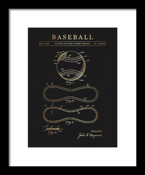 Baseball Gold Patent Us1668969a