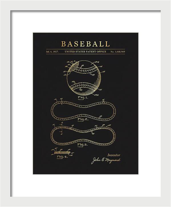 Baseball Gold Patent Us1668969a