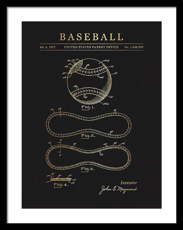 Baseball Gold Patent Us1668969a