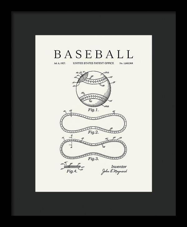 Baseball Minimalist Patent Us1668969a