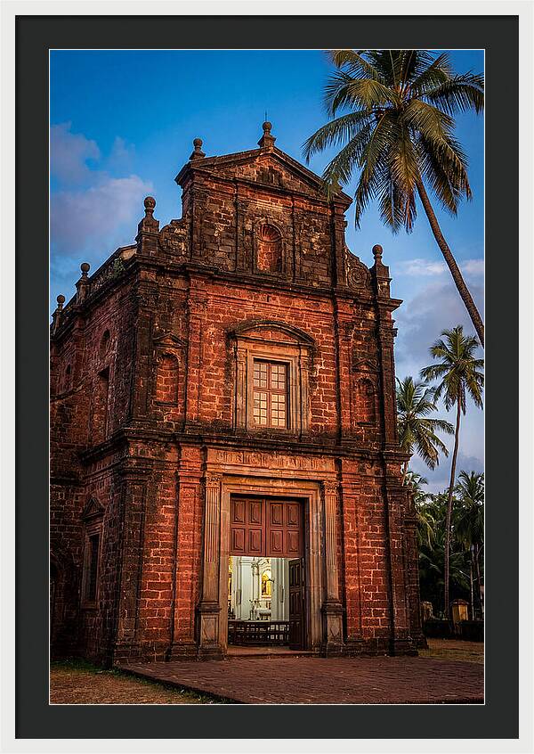 Basilica Of Bom Jesus At Golden Hour