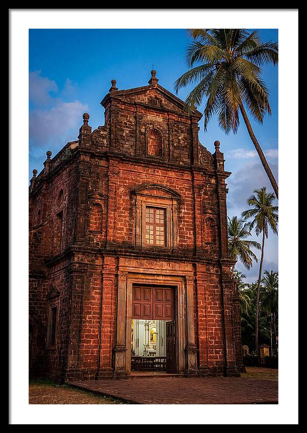 Basilica Of Bom Jesus At Golden Hour