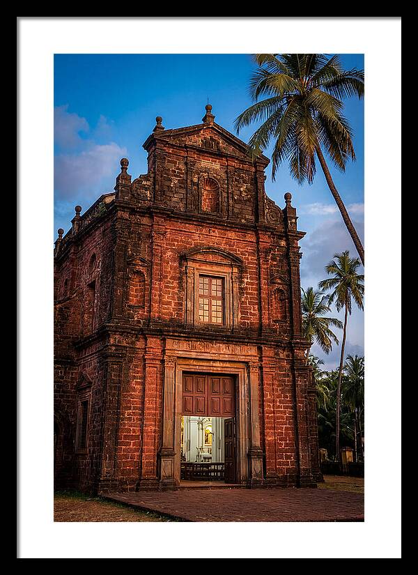 Basilica Of Bom Jesus At Golden Hour