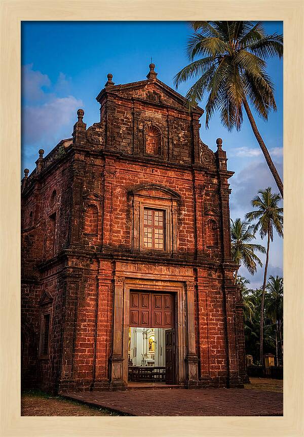 Basilica Of Bom Jesus At Golden Hour
