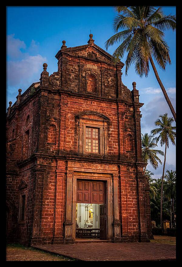 Basilica Of Bom Jesus At Golden Hour