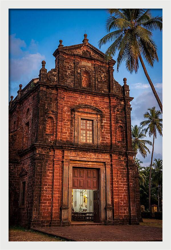 Basilica Of Bom Jesus At Golden Hour