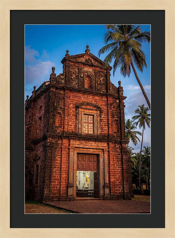 Basilica Of Bom Jesus At Golden Hour