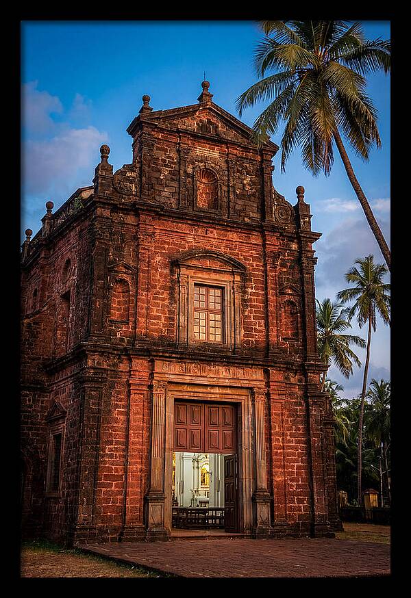 Basilica Of Bom Jesus At Golden Hour