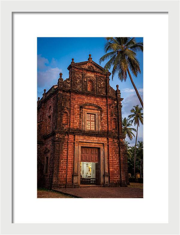 Basilica Of Bom Jesus At Golden Hour