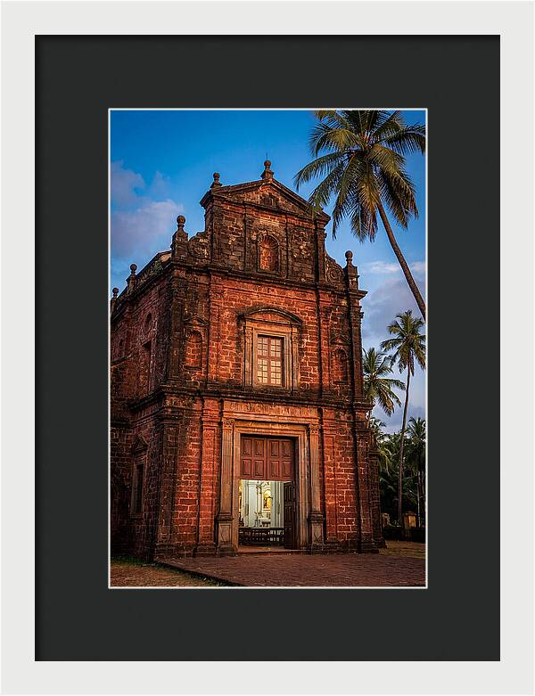 Basilica Of Bom Jesus At Golden Hour