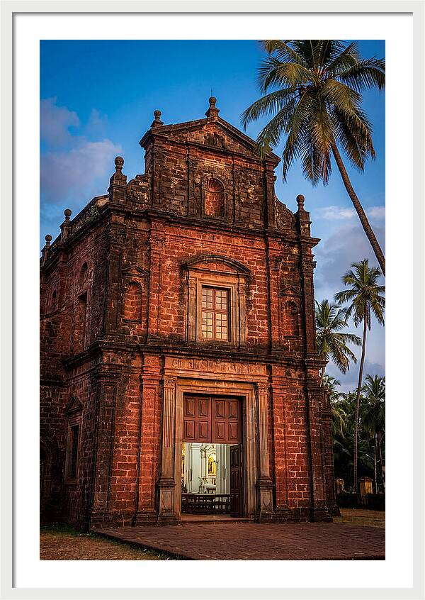 Basilica Of Bom Jesus At Golden Hour