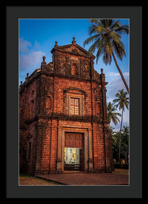 Basilica Of Bom Jesus At Golden Hour