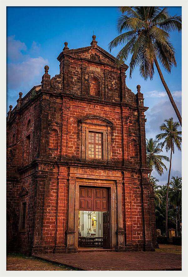 Basilica Of Bom Jesus At Golden Hour