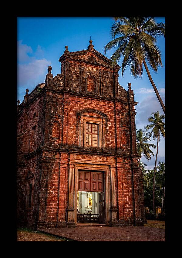 Basilica Of Bom Jesus At Golden Hour