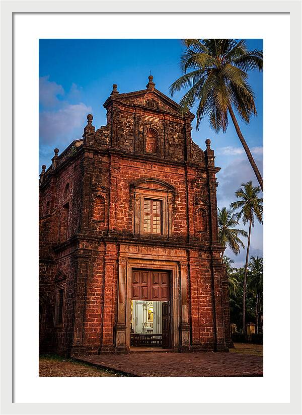 Basilica Of Bom Jesus At Golden Hour