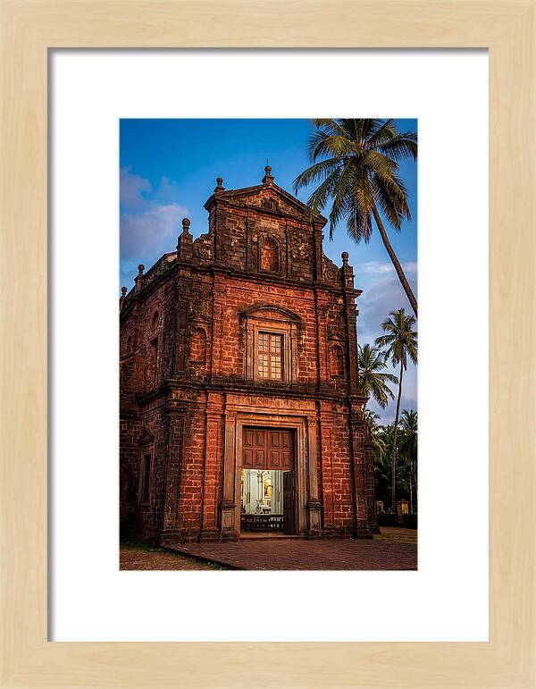 Basilica Of Bom Jesus At Golden Hour