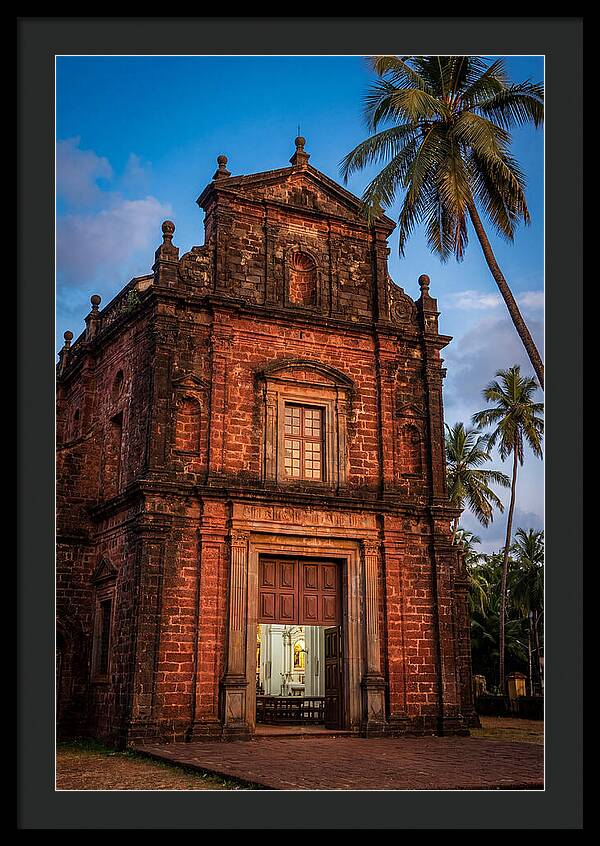 Basilica Of Bom Jesus At Golden Hour