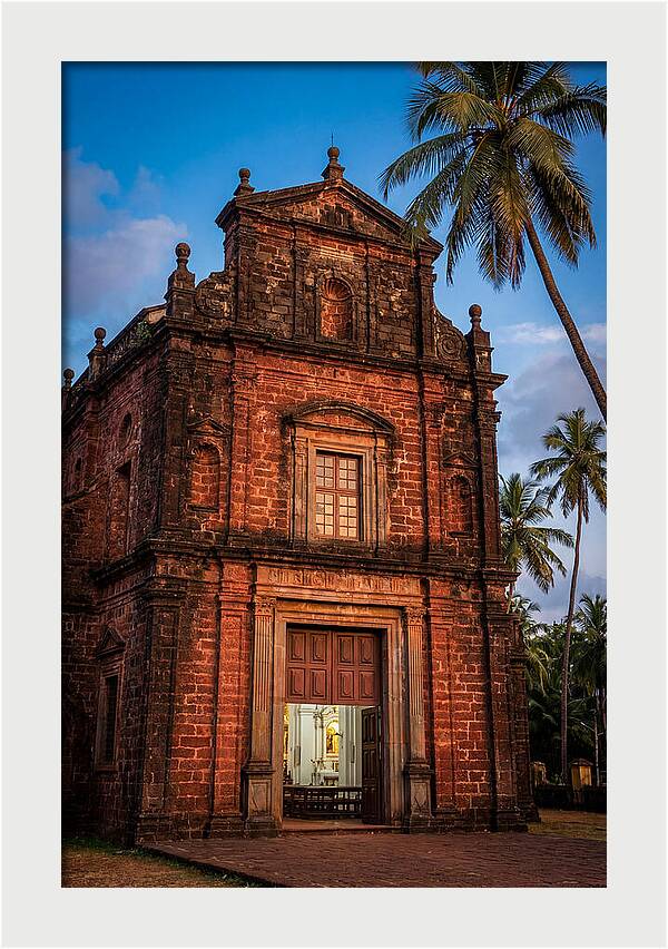 Basilica Of Bom Jesus At Golden Hour
