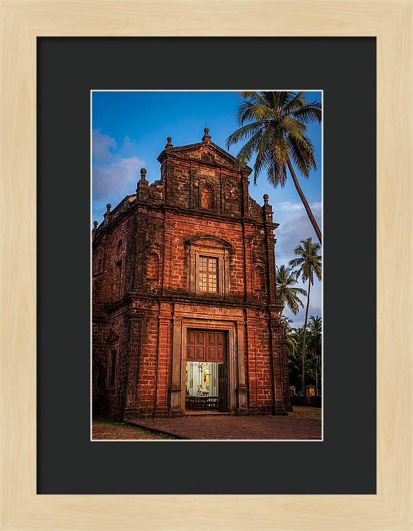 Basilica Of Bom Jesus At Golden Hour