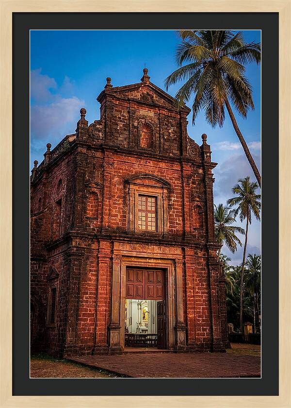 Basilica Of Bom Jesus At Golden Hour