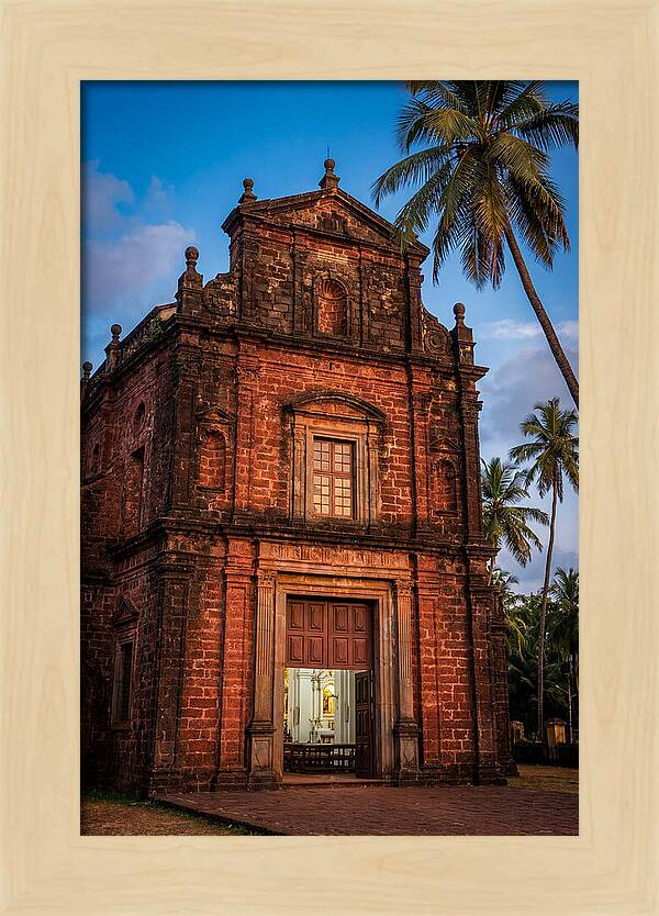 Basilica Of Bom Jesus At Golden Hour