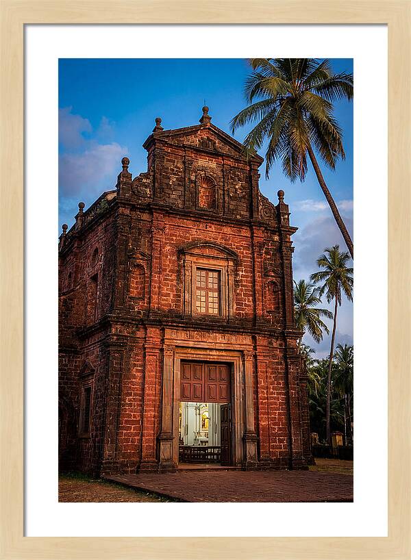 Basilica Of Bom Jesus At Golden Hour