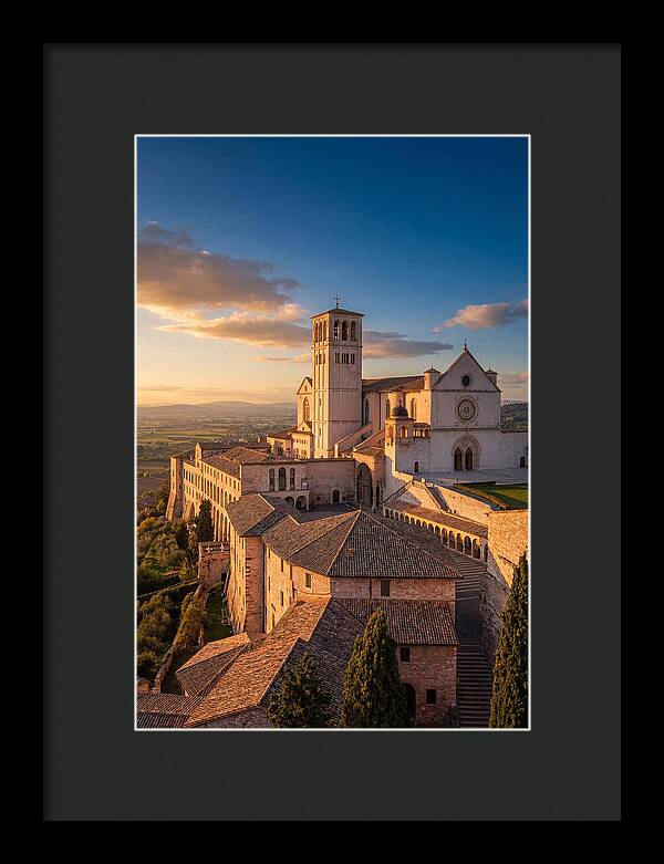 Basilica Of St Francis At Dusk