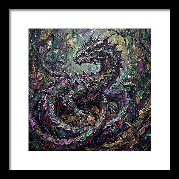 Basilisk Among The Foliage