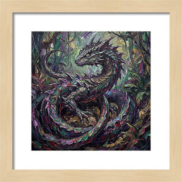 Basilisk Among The Foliage