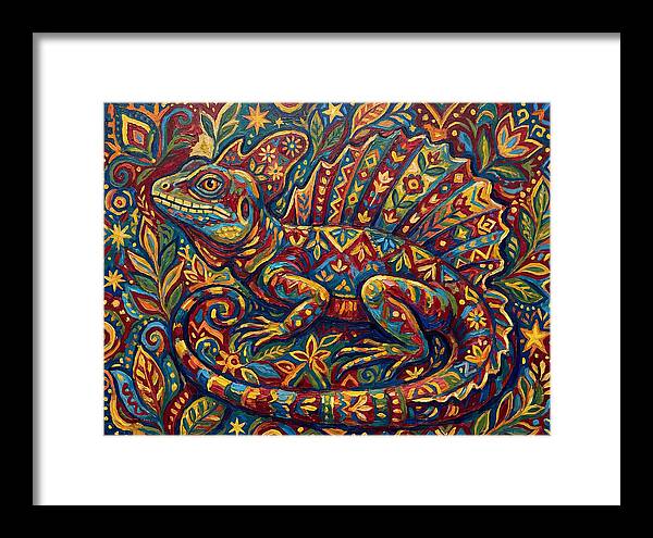 Basilisk Folk Art