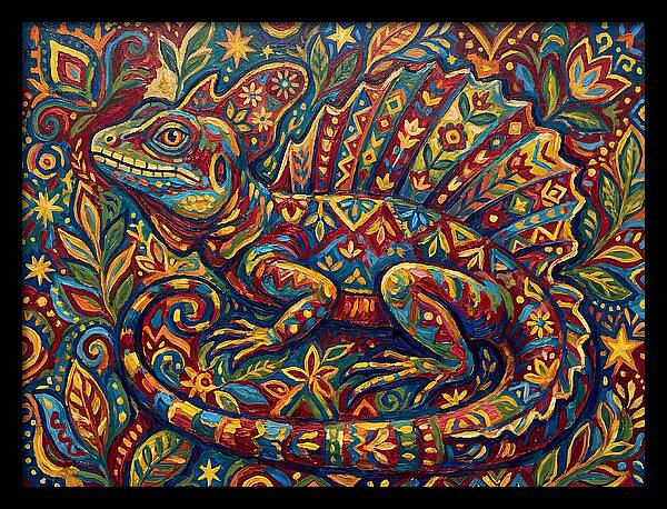 Basilisk Folk Art