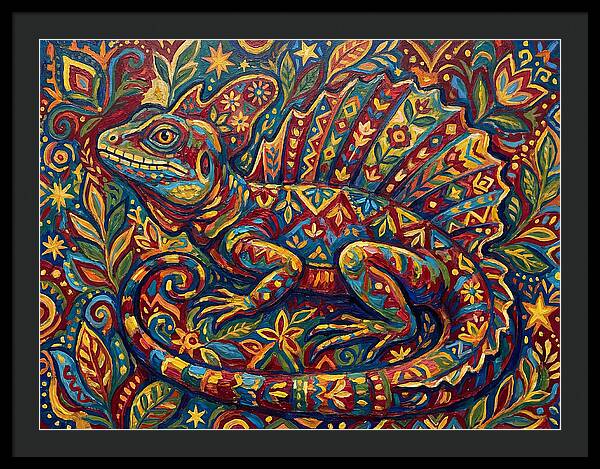 Basilisk Folk Art