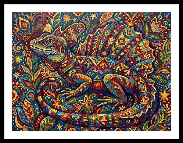 Basilisk Folk Art