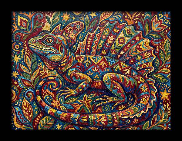 Basilisk Folk Art