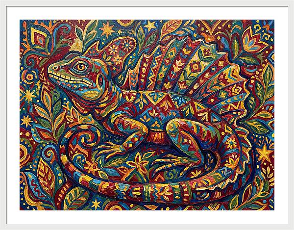 Basilisk Folk Art