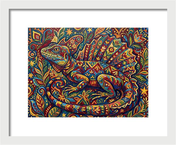 Basilisk Folk Art