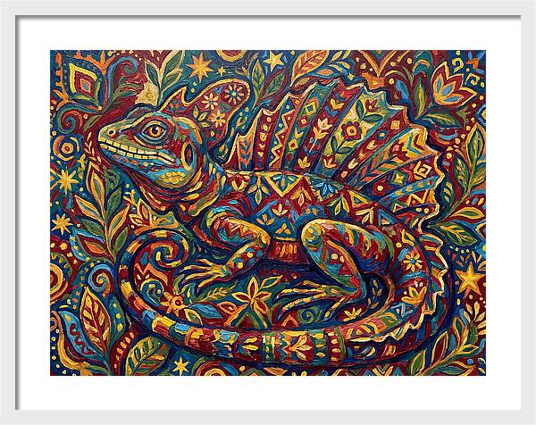 Basilisk Folk Art