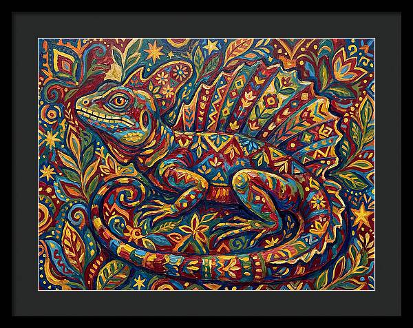 Basilisk Folk Art