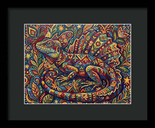 Basilisk Folk Art