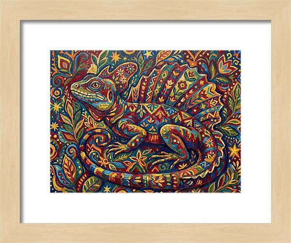 Basilisk Folk Art