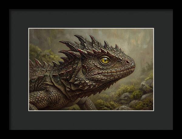 Basilisk In Lush Surroundings