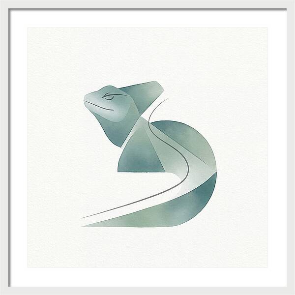 Basilisk In Minimalist Form