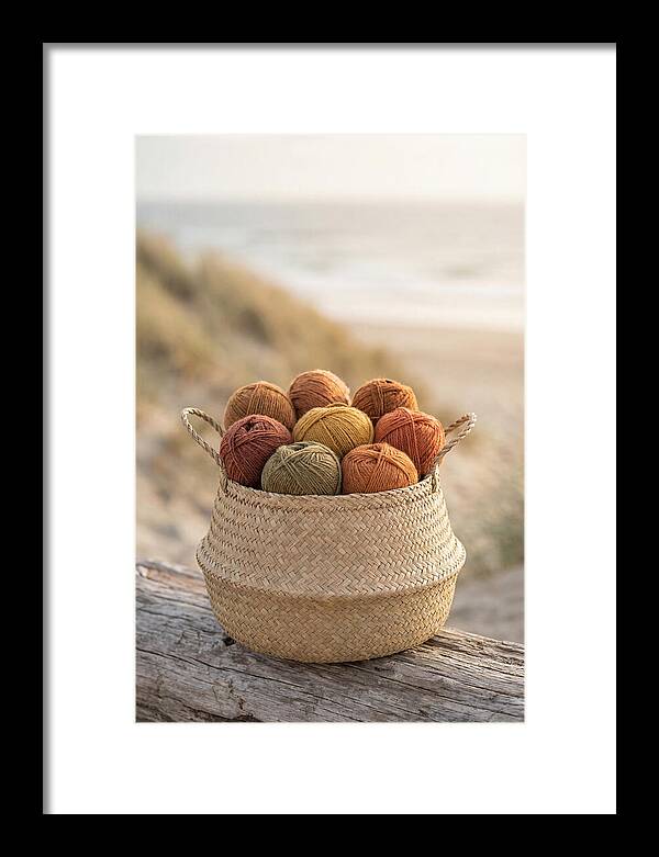 Basket Of Yarn Balls