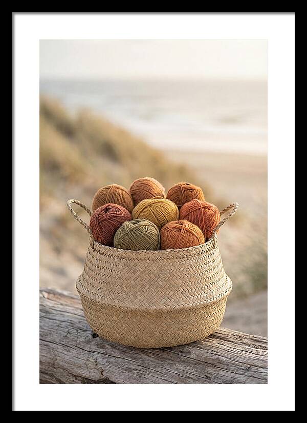 Basket Of Yarn Balls