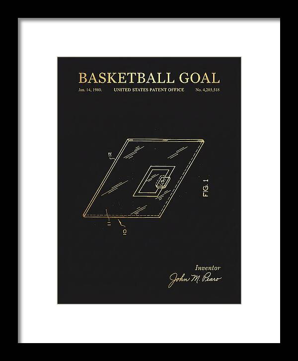 Basketball Goal Gold Patent Us4285518