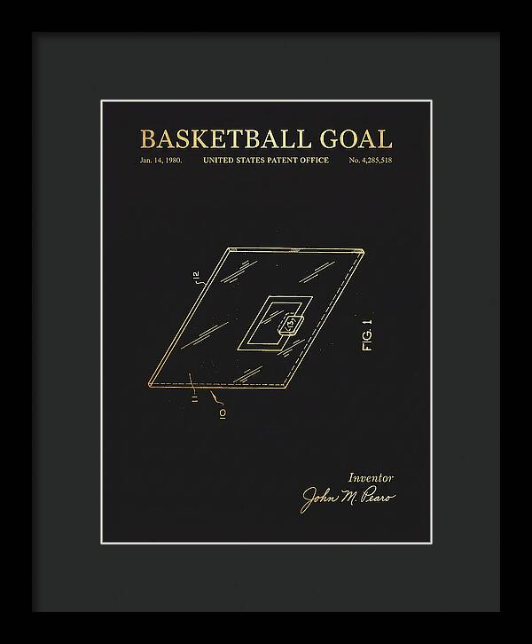Basketball Goal Gold Patent Us4285518