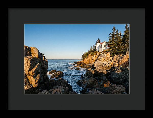 Bass Harbor Head Light At Dusk